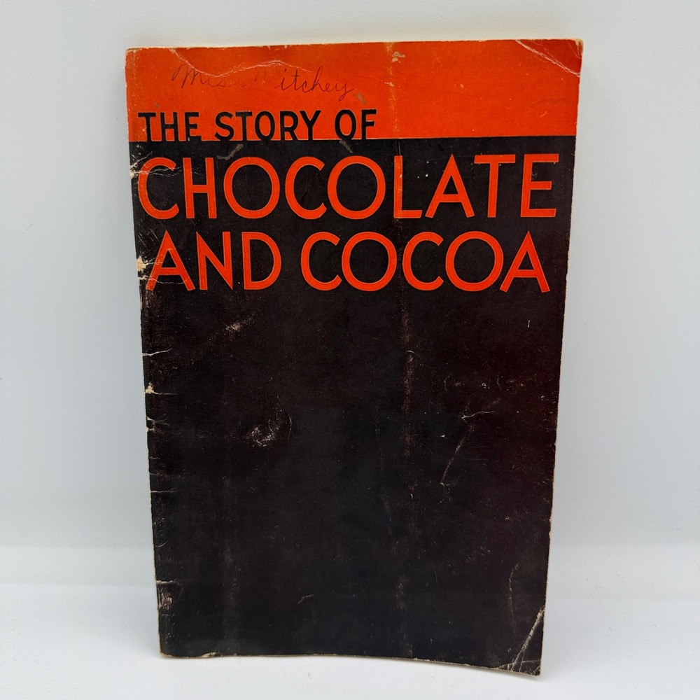 Hershey's The Story of Chocolate and Cocoa Booklet 1926 Vtg Ephemera Americana